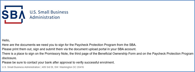 US small business administration