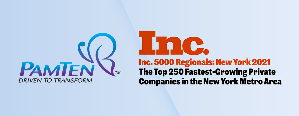 PamTen, Inc. Ranks on Inc. Magazine’s NYC Metro List